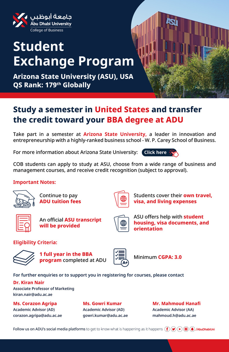 Study Abroad Program - Arizona State University
