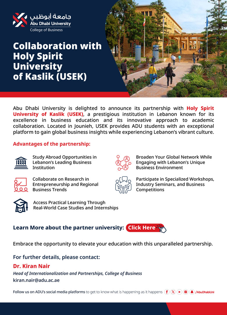 Study Abroad Program - Holy Spirit University of Kaslik