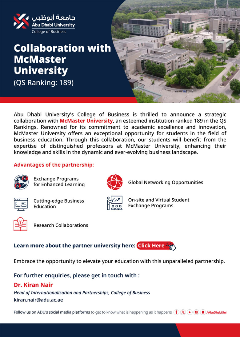 Study Abroad Program - McMaster University