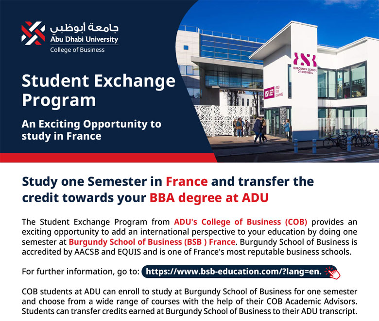 Study Abroad Program - Burgundy School of Business