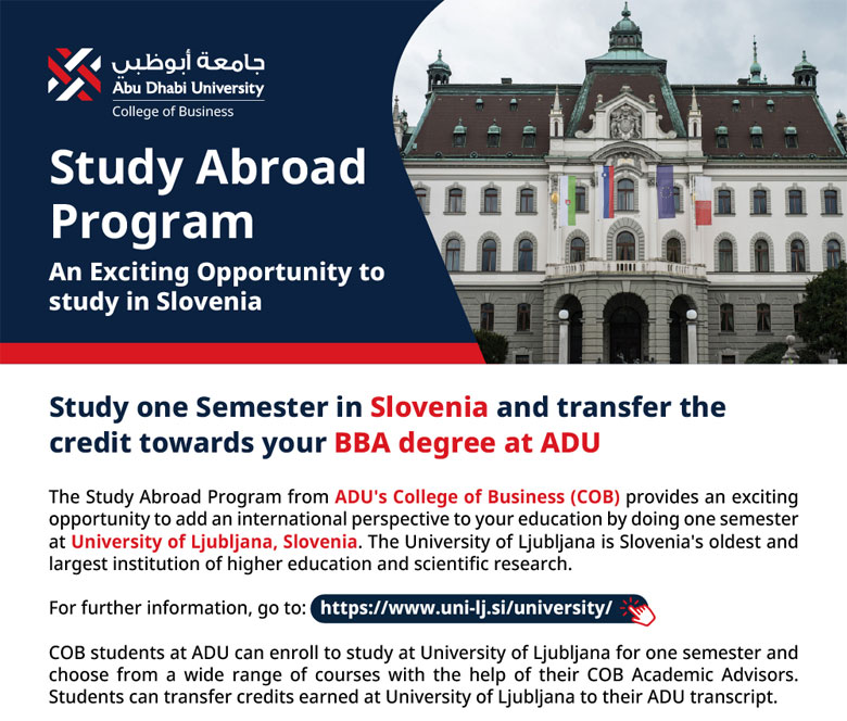 Study Abroad Program - University of Ljubljana