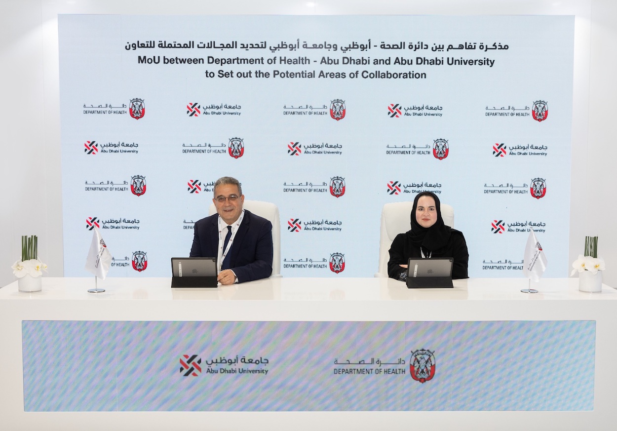 The Department of Health – Abu Dhabi and Abu Dhabi University forge ...