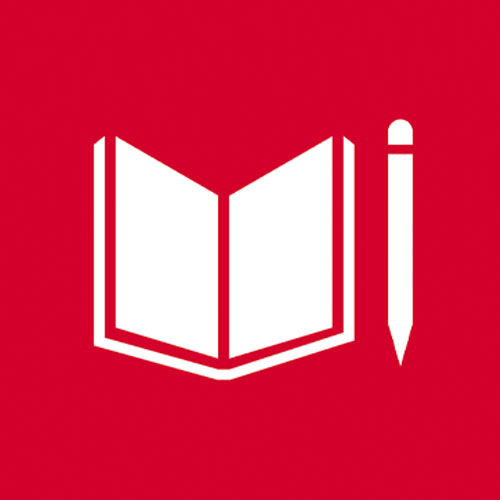 UN Sustainable Development Goal 4 icon – Quality Education
