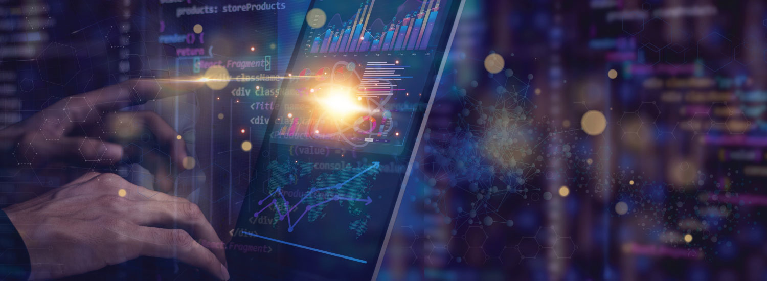 Aerial view of university research facility and campus