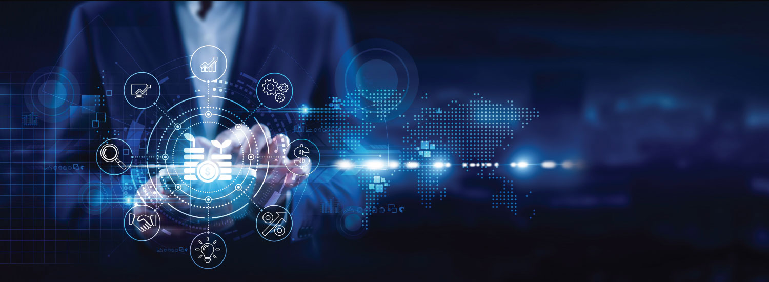 Diverse group of students discussing project together